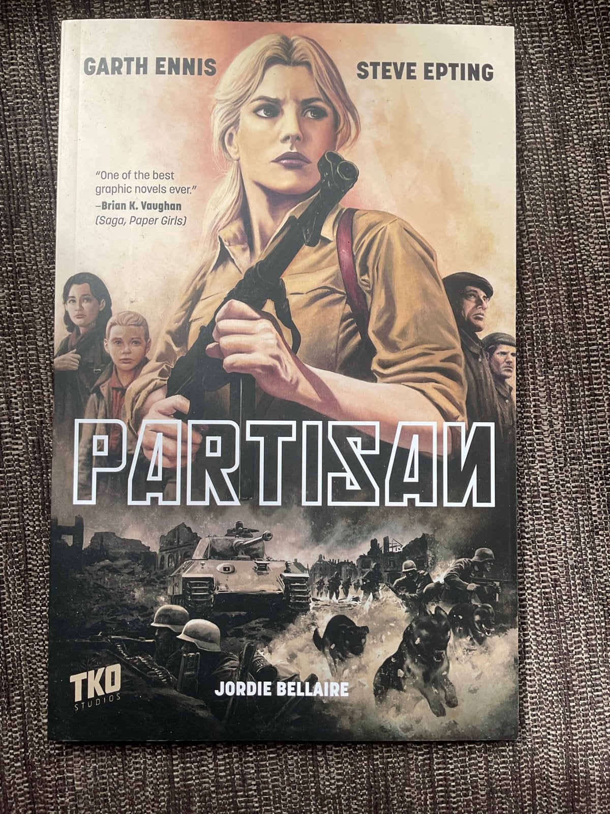 Partisan (Garth Ennis), Boeken, Stripboeken, Eén stripboek, Verzenden, Zo goed als nieuw