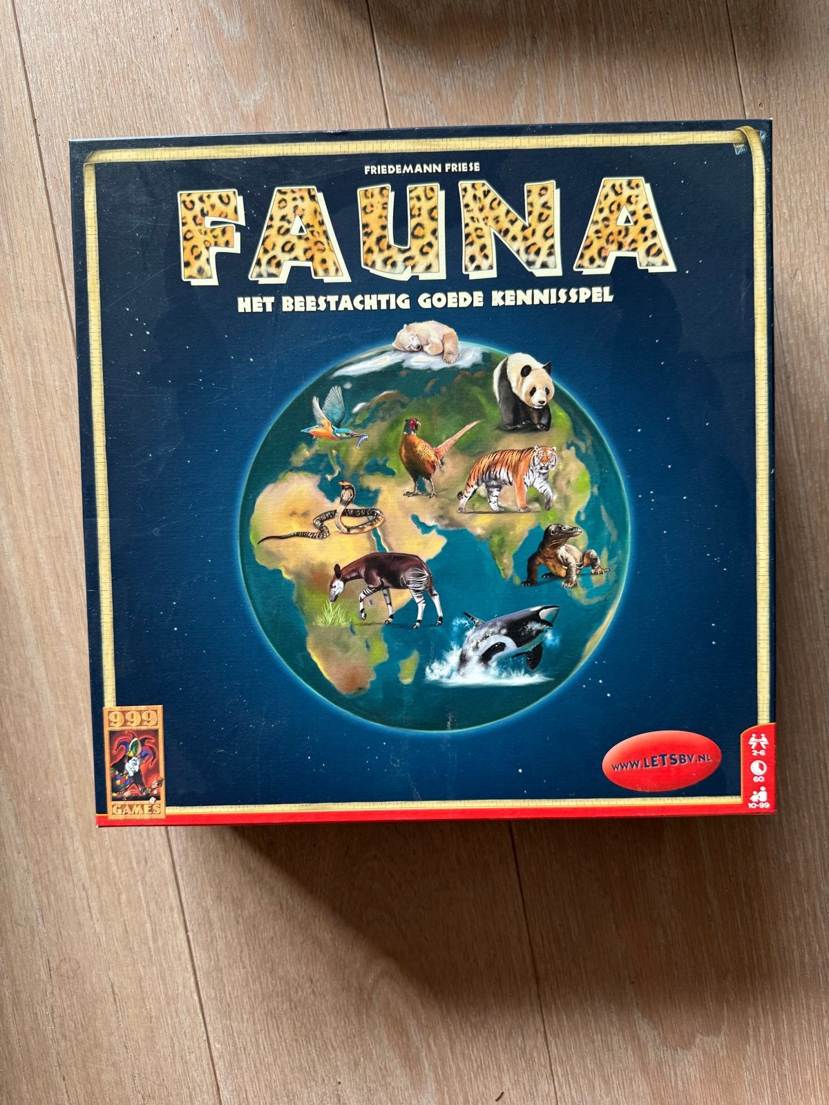 Fauna: Het beestachtig goede kennisspel, Hobby en Vrije tijd, Gezelschapsspellen | Bordspellen, Drie of vier spelers, Ophalen