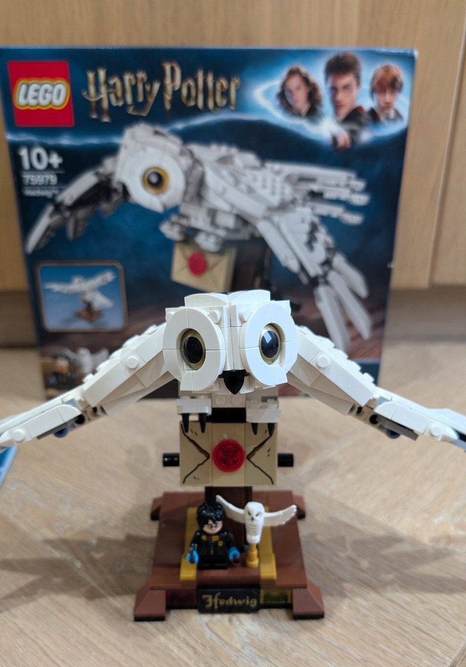 LEGO Harry Potter 75979 Hedwig de Uil (compleet), Kinderen en Baby's, Speelgoed | Duplo en Lego, Lego, Ophalen of Verzenden, Zo goed als nieuw