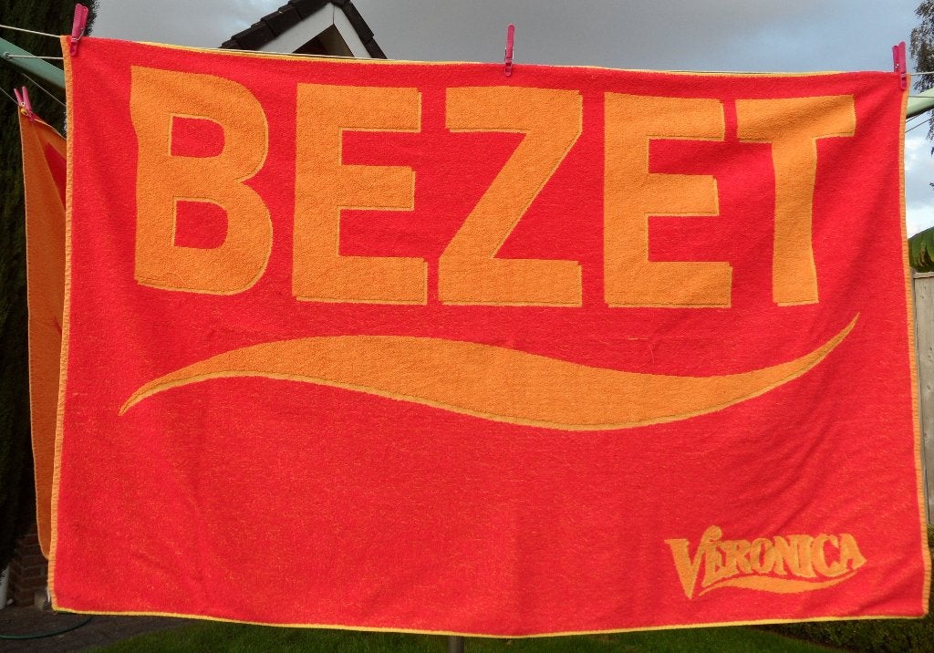 BEZET - 2x groot beach strandlaken - BEZET  -  NIEUW, Ophalen of Verzenden, Nieuw, Overige kleuren, Overige typen