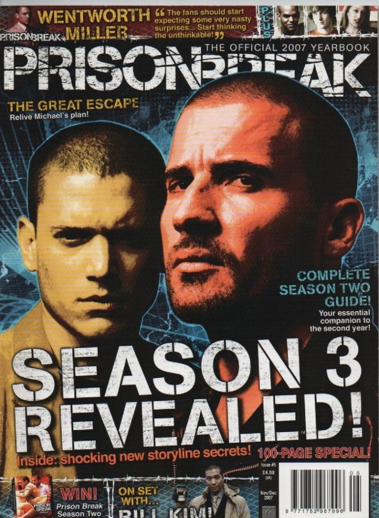 magazines Prison break, Boeken, Ophalen of Verzenden, Zo goed als nieuw, Muziek, Film of Tv