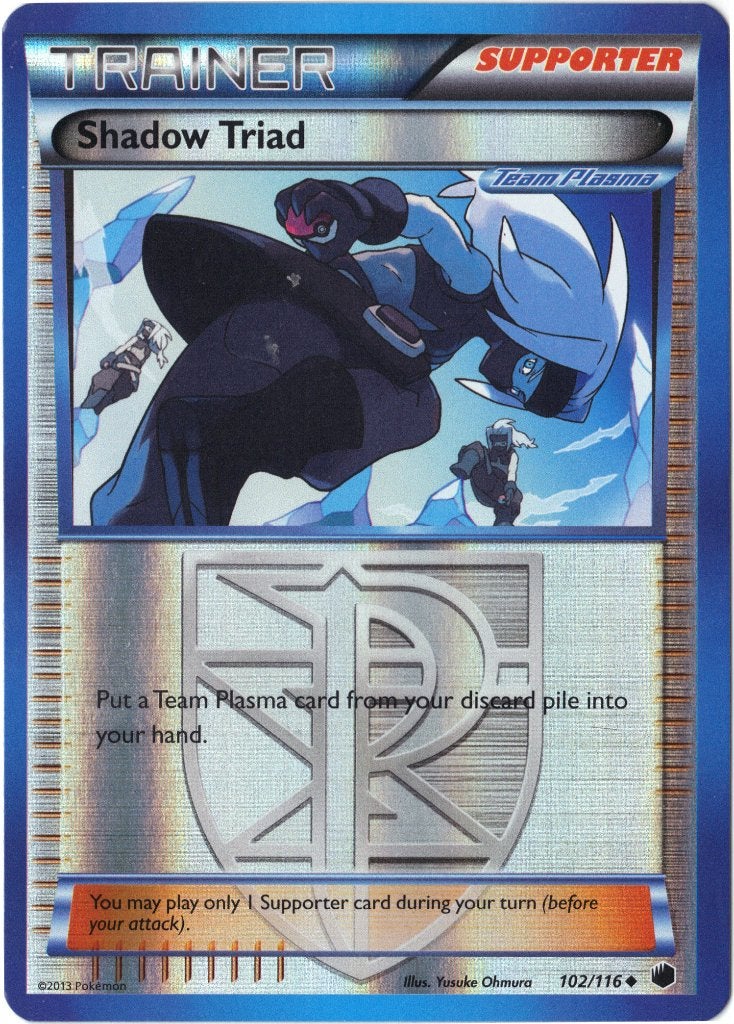 Plasma Freeze,  Shadow Triad [reverse] 102/116, Verzenden, Nieuw, Losse kaart