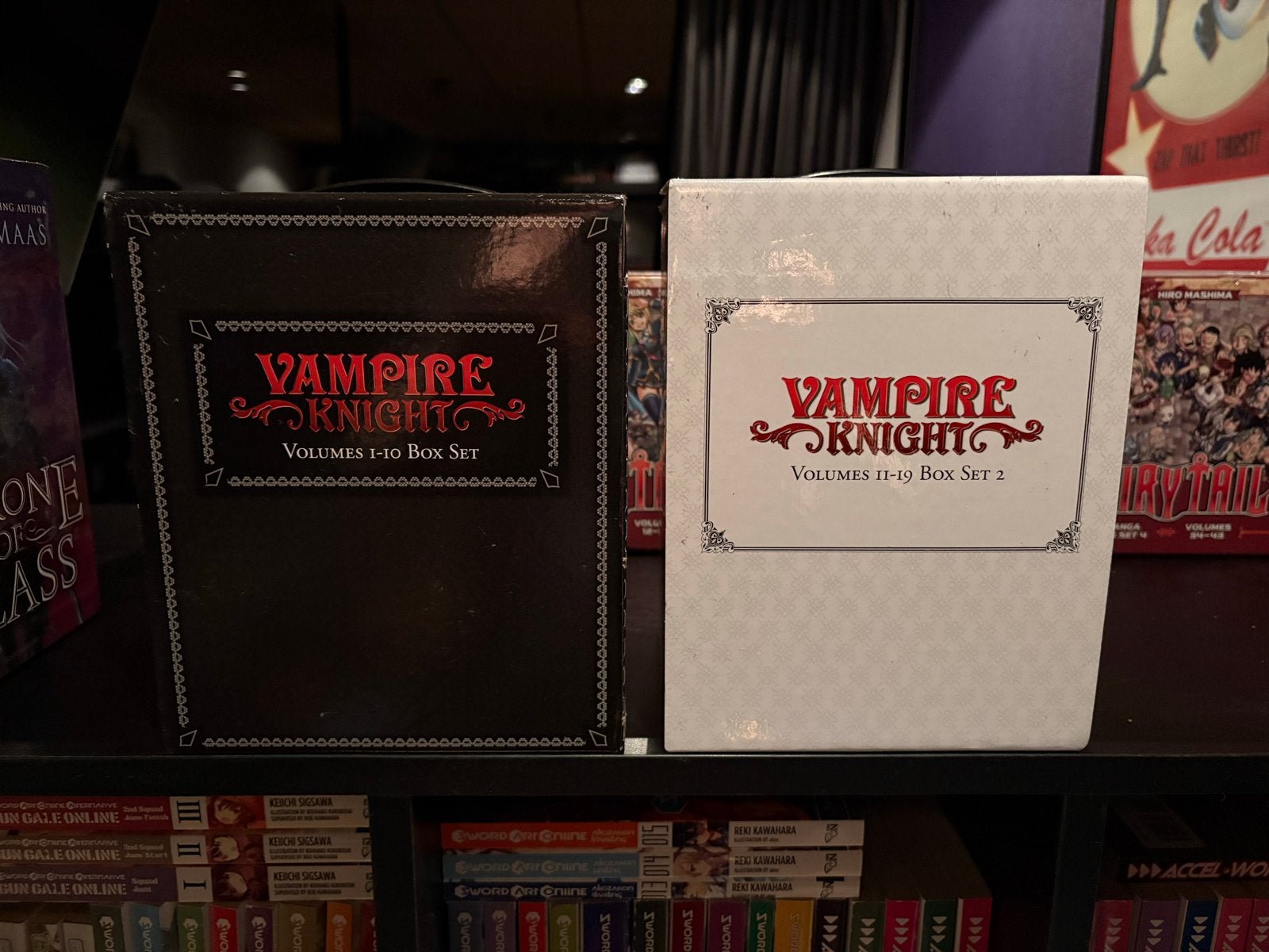 Vampire Knight Box Set 1 & 2 (Vol. 1-19) Manga, Complete serie of reeks, Ophalen of Verzenden, Zo goed als nieuw