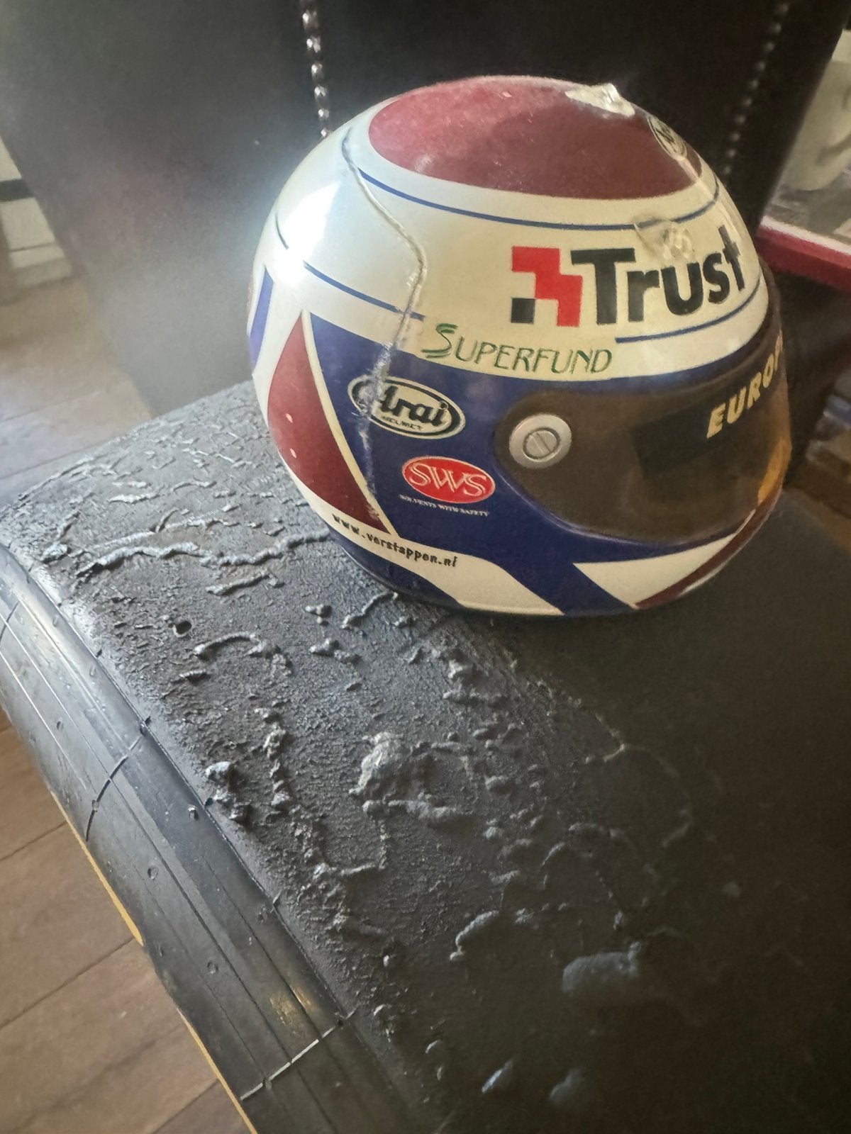 Helm jos verstappen, Ophalen, Zo goed als nieuw, Formule 1