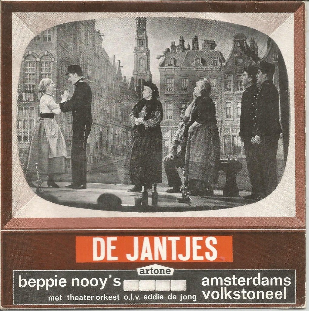 Beppie Nooy's Amsterdams Volkstoneel – De Jantjes (1961), Gebruikt, 7 inch, Soundtrack of Musical, EP