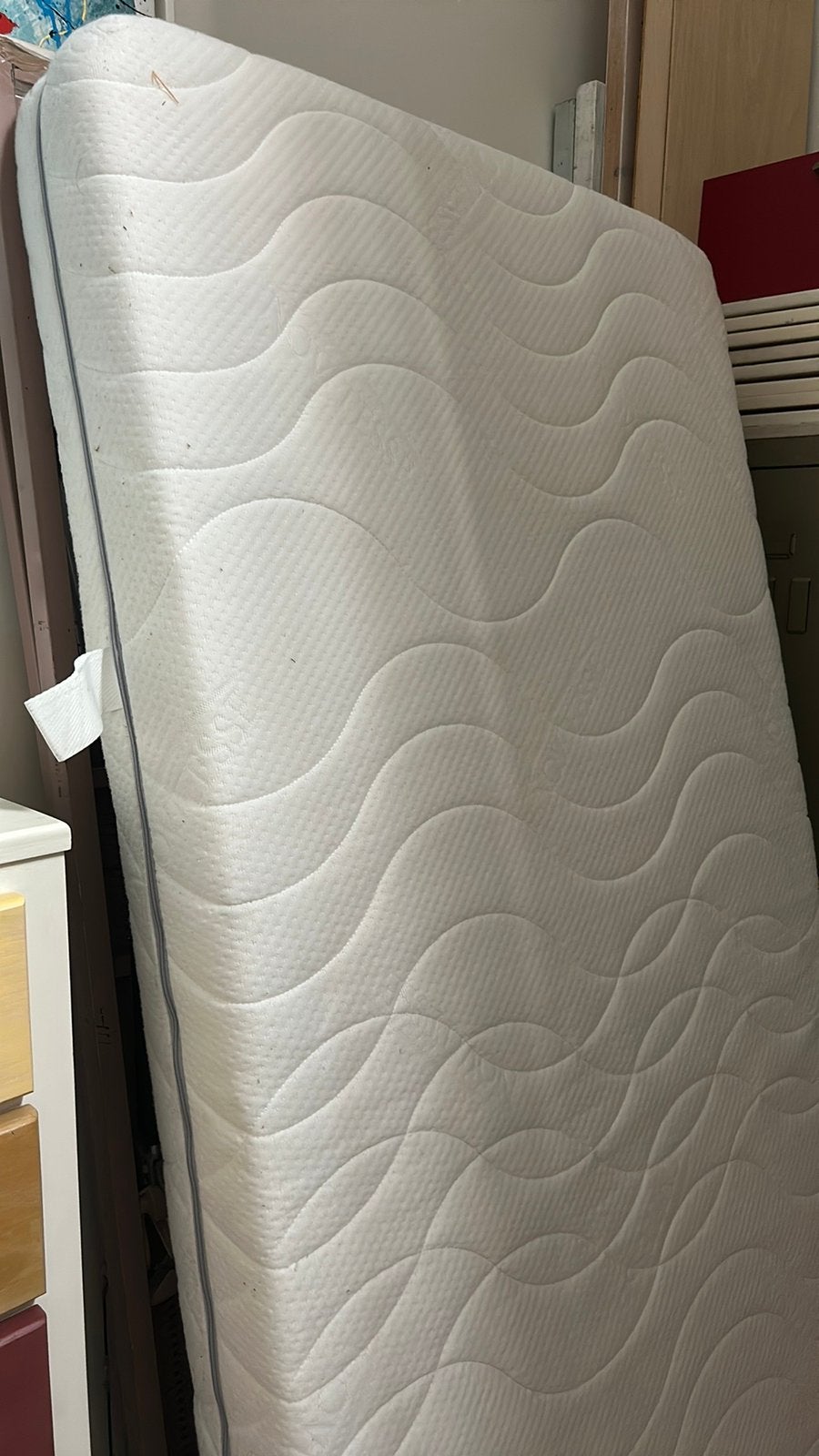 Matras novitesss 90x200 schoon en gratis wasbare tijk, Ophalen of Verzenden, Zo goed als nieuw, Eenpersoons, 90 cm