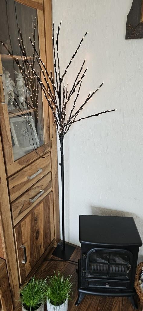 zwarte lichtjes boom, Ophalen, Zo goed als nieuw, Minder dan 100 cm