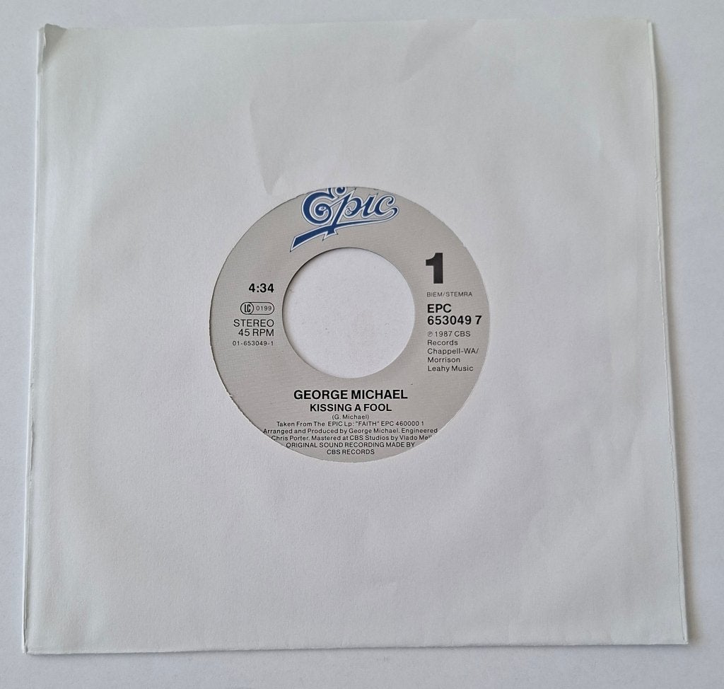 George Michael - Kissing a fool, Gebruikt, Ophalen of Verzenden, Pop, Overige typen