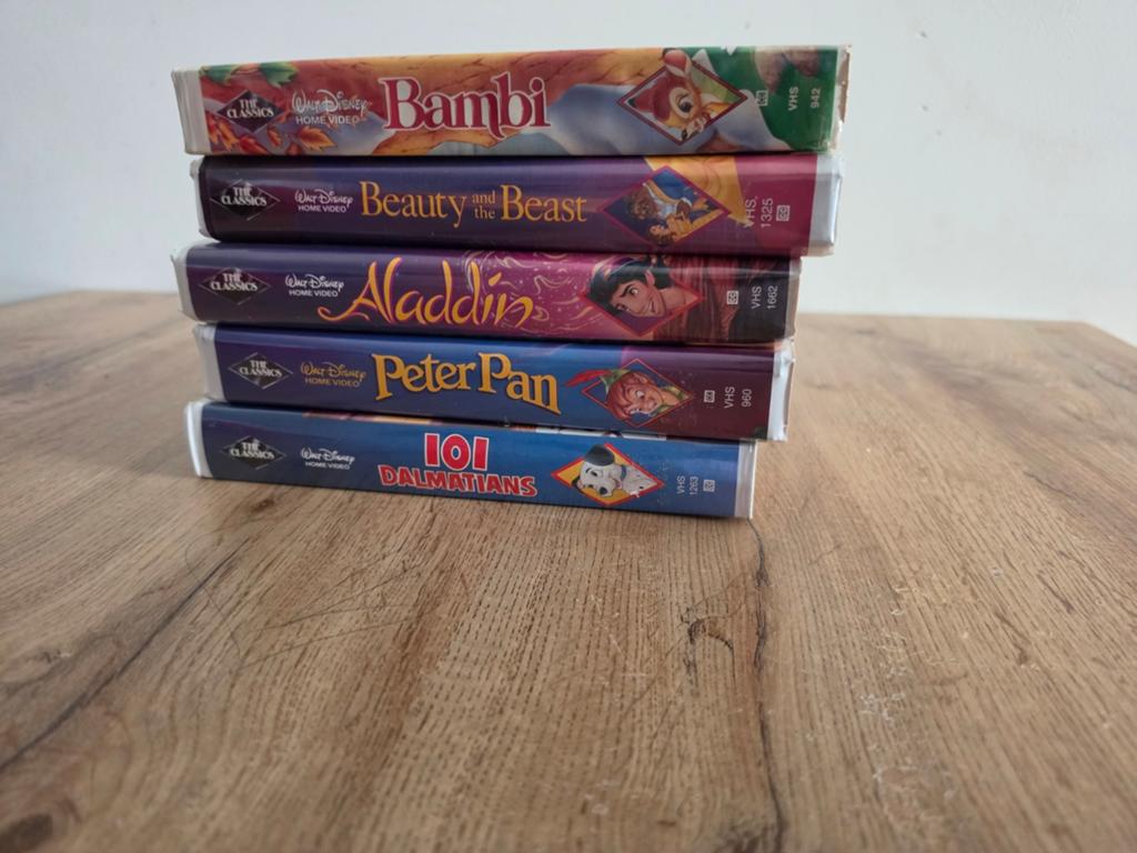 Disney VHS : The classics black diamond collection, Cd's en Dvd's, VHS | Kinderen en Jeugd, Gebruikt, Tekenfilm, Alle leeftijden
