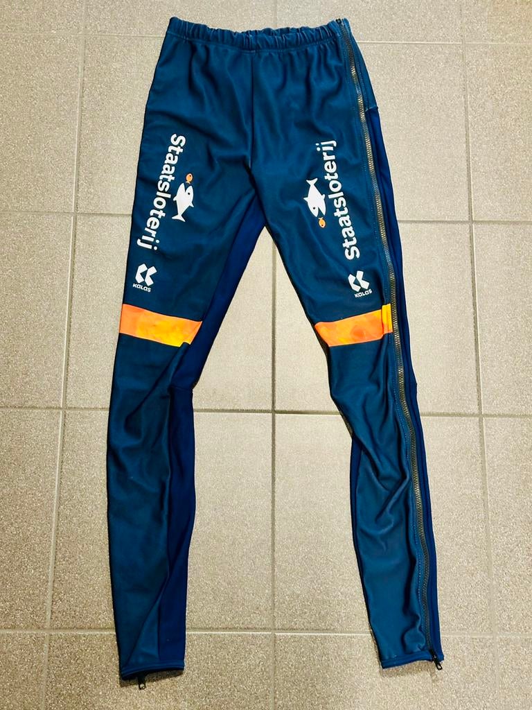 Schaatbroek ritsbroek nederland Kalas maat 2+ (S/M), Fietsen en Brommers, Fietsaccessoires | Fietskleding, Ophalen of Verzenden
