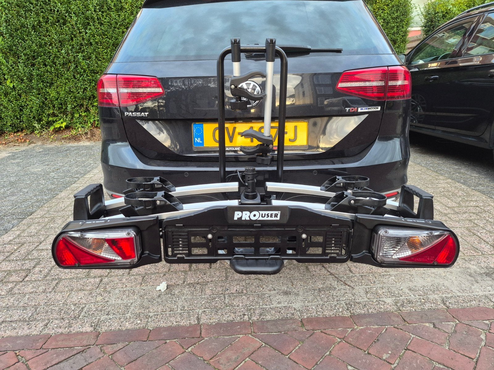 Pro User Diamant SG2 fietsendrager voor elektrische fietsen, Auto diversen, Gebruikt, Ophalen of Verzenden, Brede banden, 2 fietsen