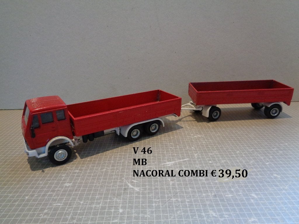 nacoral mb combi, Ophalen of Verzenden, Nieuw, Bus of Vrachtwagen, SIKU