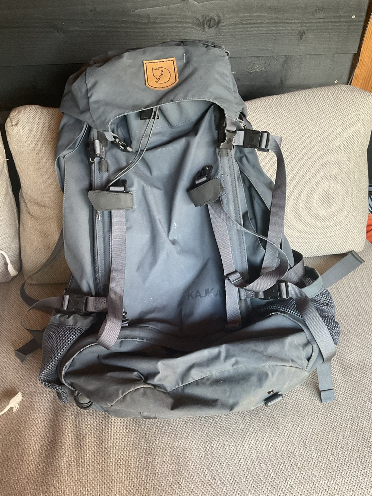 Fjallraven Kajka 55l, Ophalen of Verzenden, Zo goed als nieuw, Rugzak