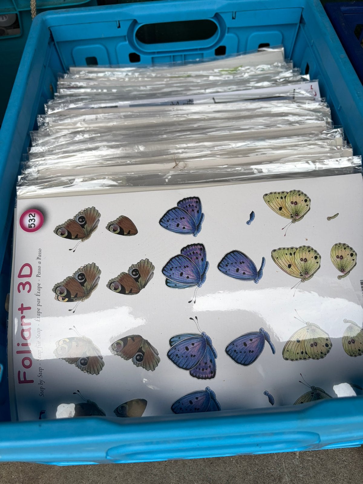 Prachtige collectie Foliart 3D knipvellen! ️, Ophalen, Zo goed als nieuw, Overige thema's, Knipvel