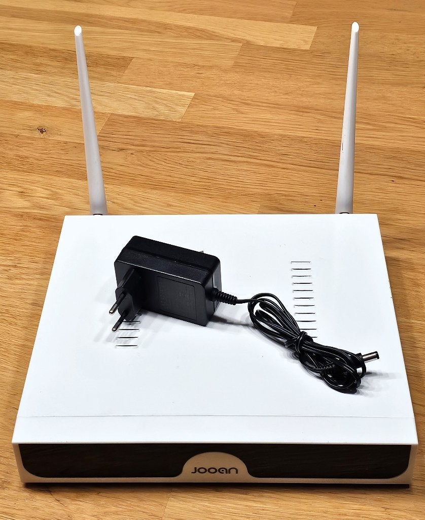 Jooan JA‑8108 WiFi NVR –8‑kanaals +Western Digital WD2500JD, Ophalen of Verzenden, Zo goed als nieuw