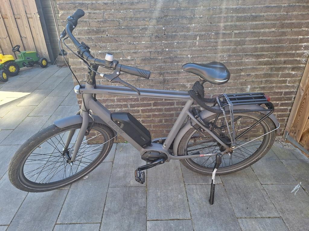 Elektrische fiets Union E-Lite HMS H57 N7, Gebruikt, 50 km per accu of meer, 55 tot 59 cm, Ophalen