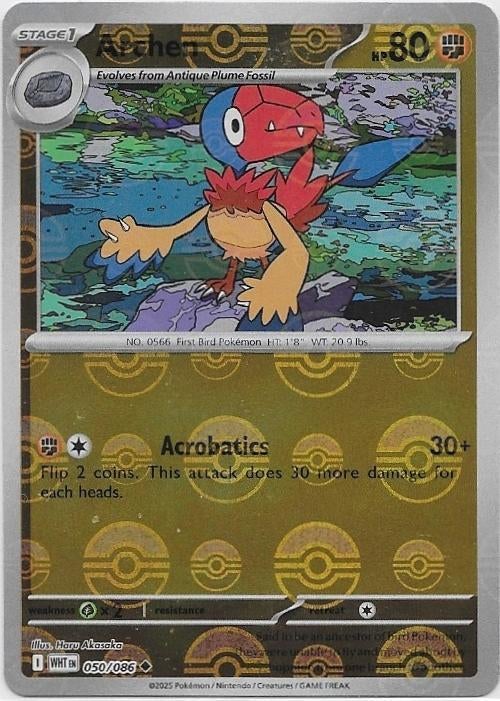 White Flare,  Archen [pokeball] 50/86, Verzenden, Nieuw, Losse kaart
