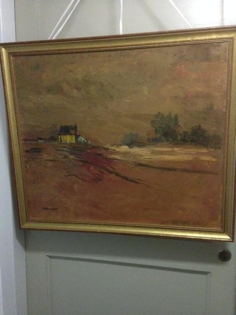 Schilderij landschap..... Harold Kleyn ( 1946 - ), Ophalen of Verzenden