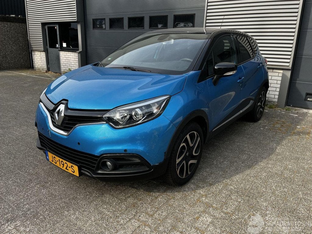 Renault Captur 1.5 dCi NAVI / CRUISE / PDC (bj 2016), Auto diversen, Schadeauto's, Hatchback, 1461 cc, Renault, Blauw
