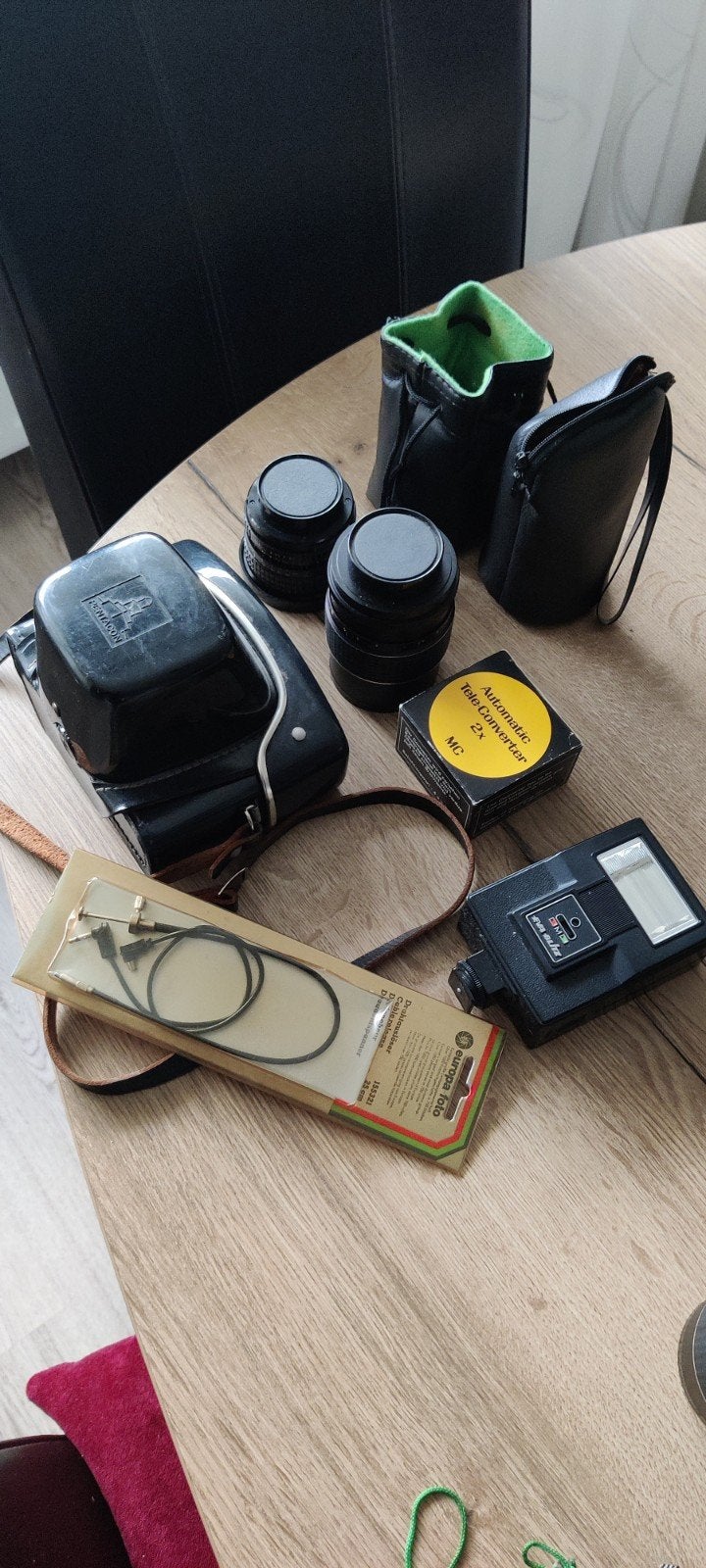 Vintage Praktika super tl2 Spiegelreflexcamera met accessoir, Ophalen, Gebruikt, Spiegelreflex, Overige Merken