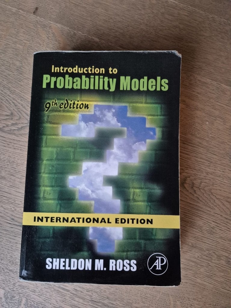 Introduction to Probability Models - 9th Edition, Ophalen of Verzenden, Beta, Gelezen, WO