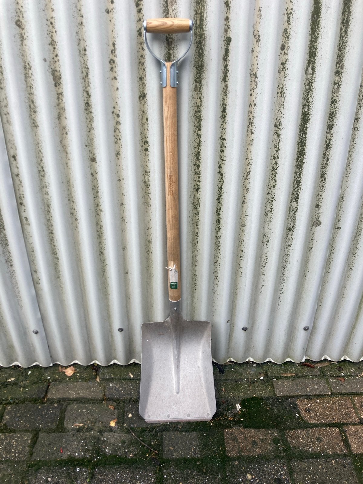 Stevige Schop met Houten Steel en D-Greep, Tuin en Terras, Ophalen, Gebruikt, Schop