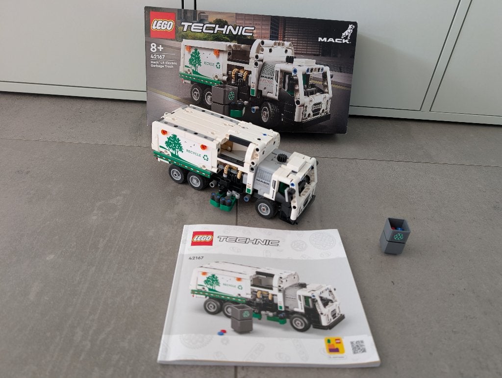 LEGO Technic Mack LR Electric vuilniswagen 42167, Kinderen en Baby's, Speelgoed | Duplo en Lego, Lego, Compleet, Ophalen of Verzenden
