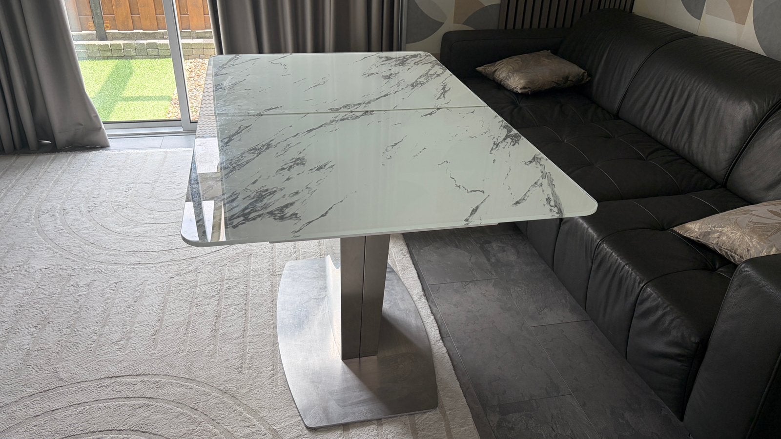 eettafel nova, 200 cm of meer, Zo goed als nieuw, Rechthoekig, 50 tot 100 cm