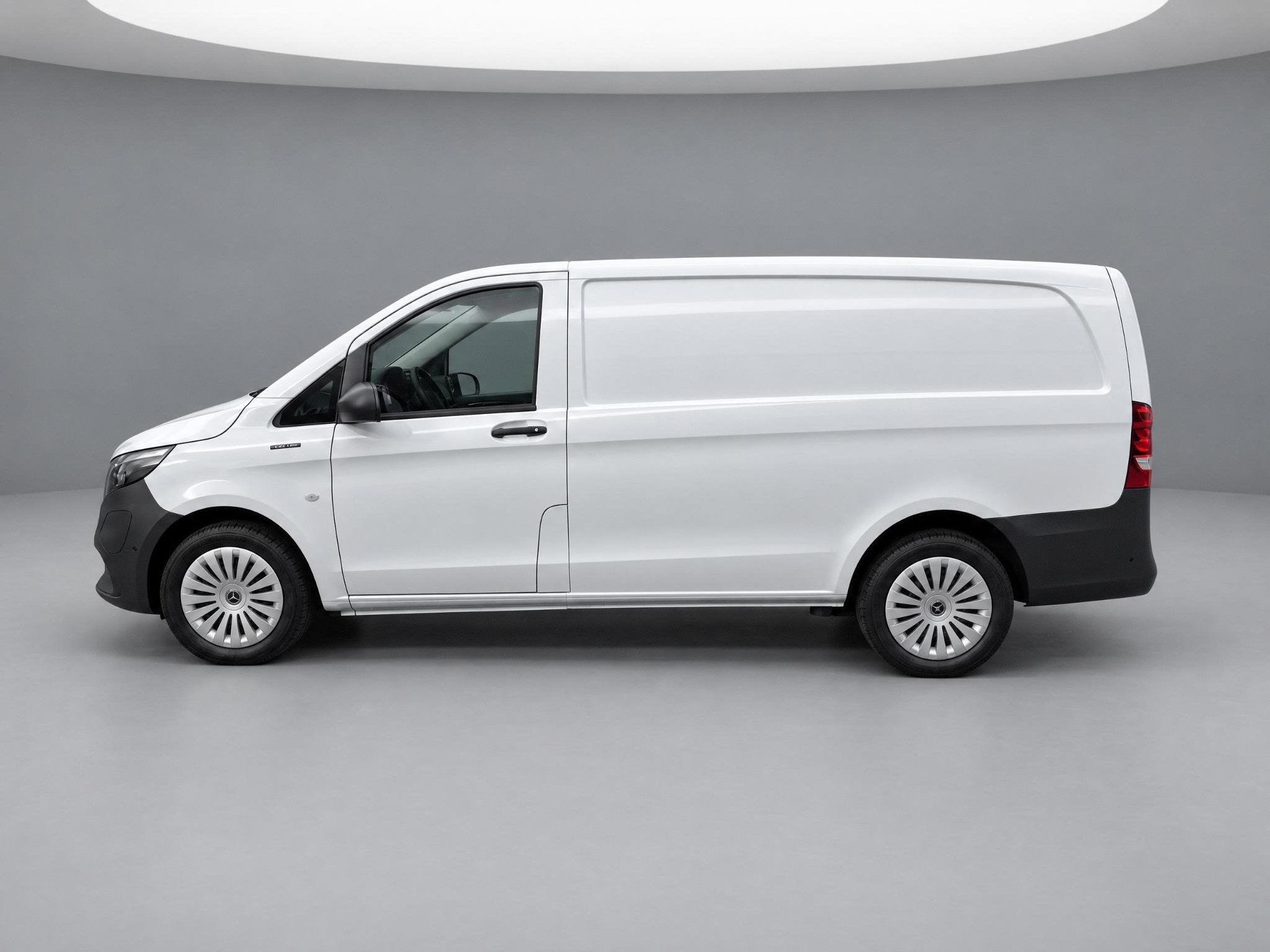 Mercedes-Benz eVito eVito 112 L2 60 kWh, Auto's, Stof, Gebruikt, 116 pk, Wit