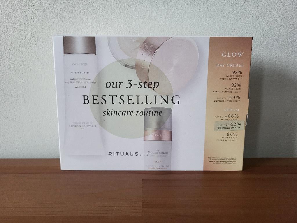 Rituals of Namaste - 3-Step Skincare Routine Set - Nieuw, Ophalen of Verzenden, Nieuw, Gehele gezicht, Verzorging