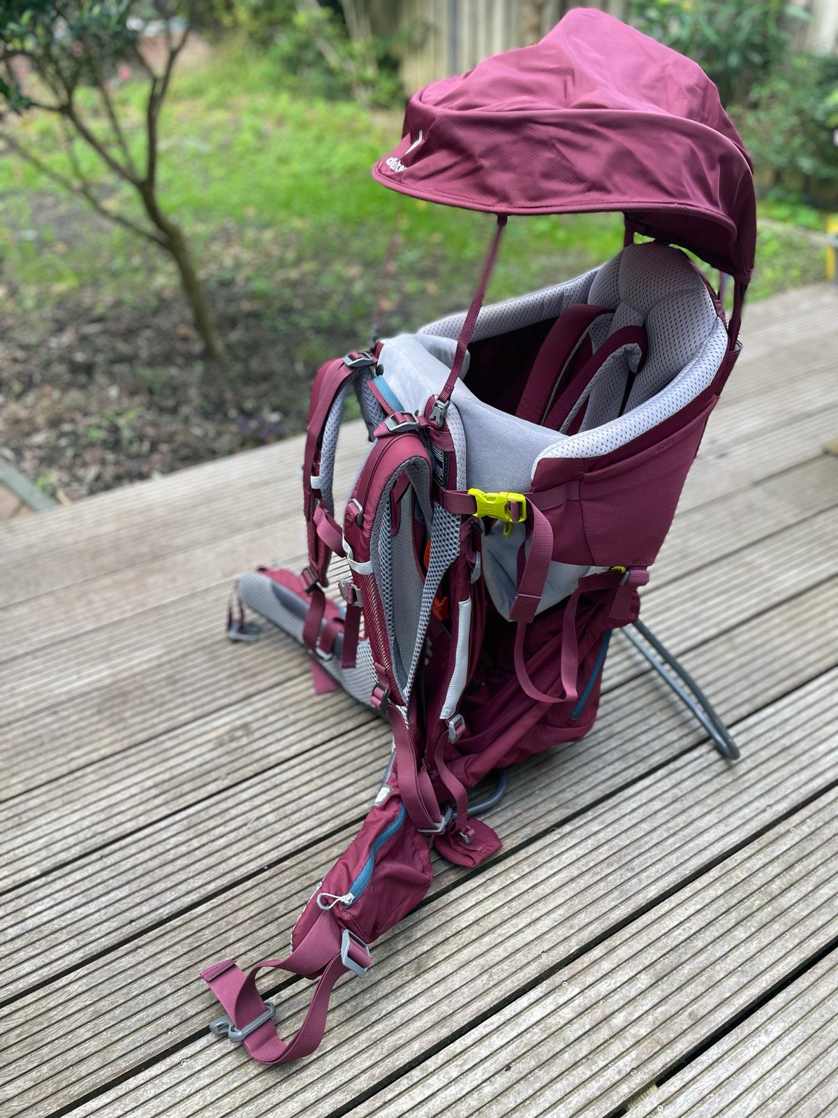Deuter Kid Comfort back carrier, Kinderen en Baby's, Overige typen, Zo goed als nieuw, Rug, Ophalen