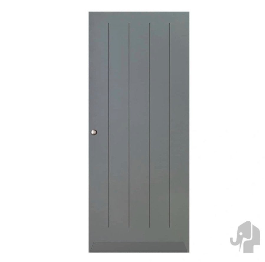 Moderne houten voordeur buitendeur Villars Stomp, Niet ingevuld, 80 tot 100 cm, Niet ingevuld, Nieuw