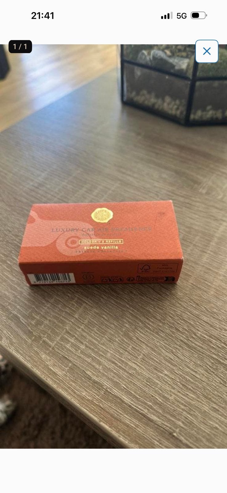Rituals Suede Vanilla Autoparfum, Ophalen of Verzenden, Nieuw