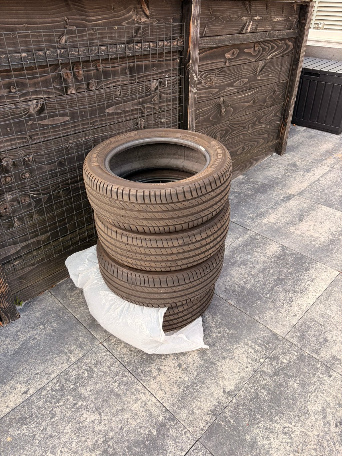 4x Michelin Primacy 195/55 R16 zomerbanden, ZGAN., Ophalen, 215 mm, 16 inch, Nieuw