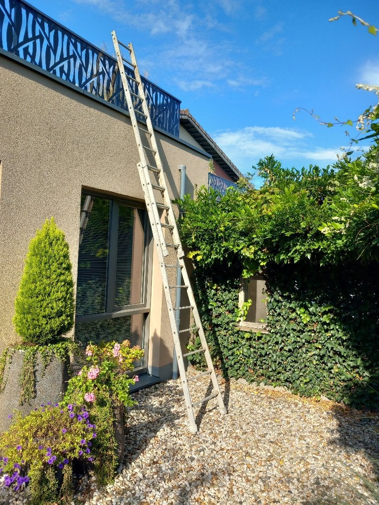 Ladder (aluminium), Ophalen, Gebruikt, Ladder, Opvouwbaar of Inschuifbaar