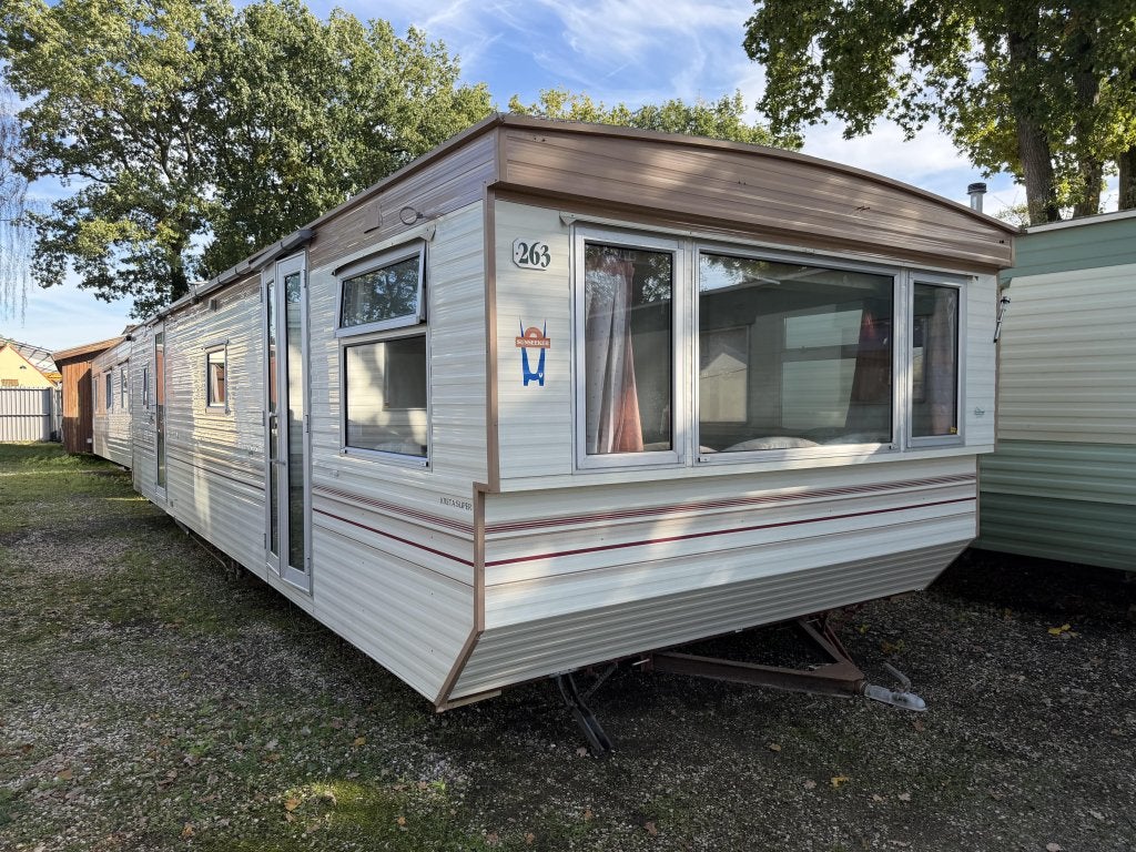 Sunseeker Kreta Super Spiegelbeeld 9.80 x 3.30 m 2 Slp, Niet ingevuld, Niet ingevuld, Niet ingevuld