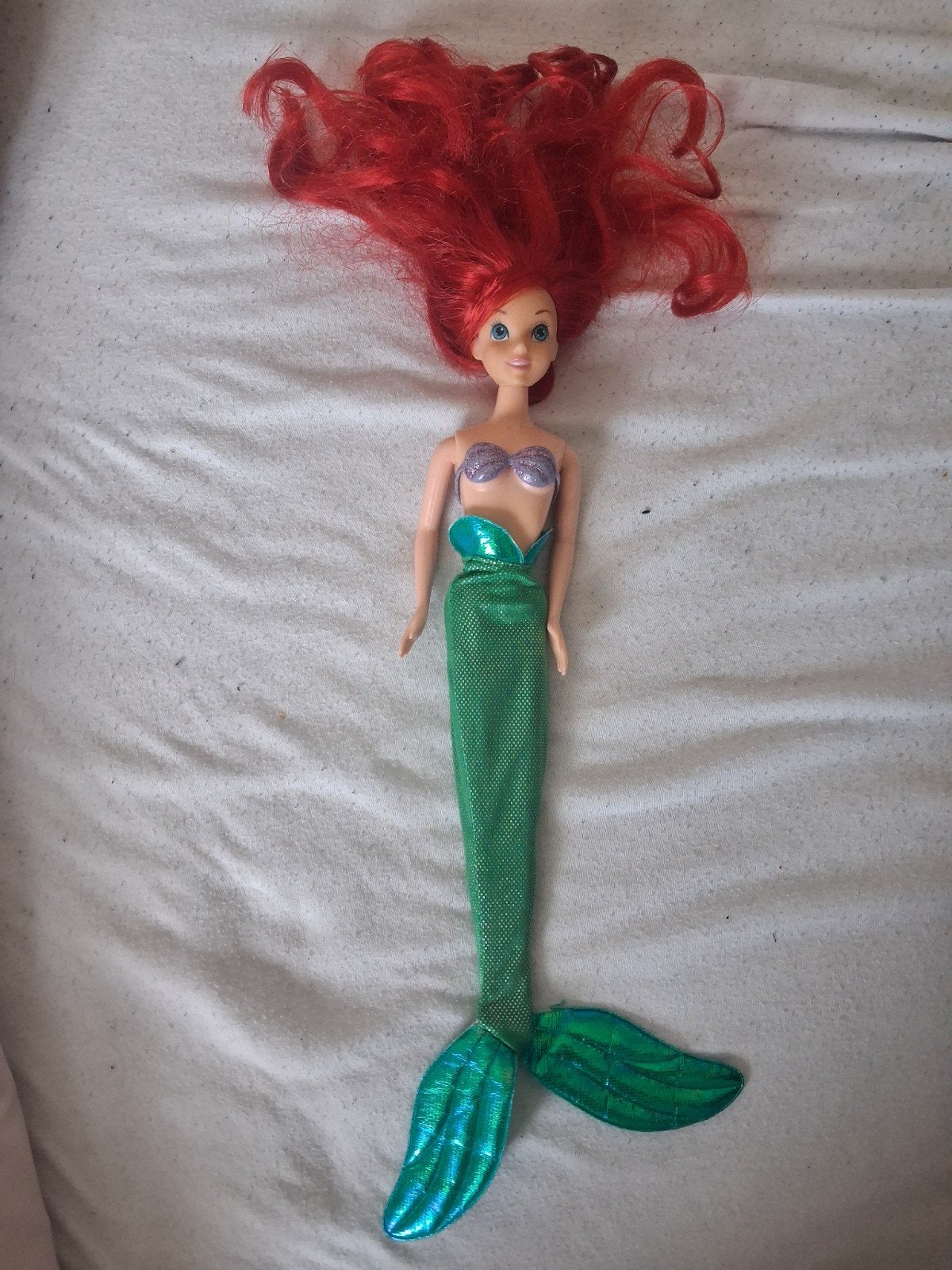 Disney Ariël zeemeermin pop met rood haar, Ophalen of Verzenden, Gebruikt, Overige typen