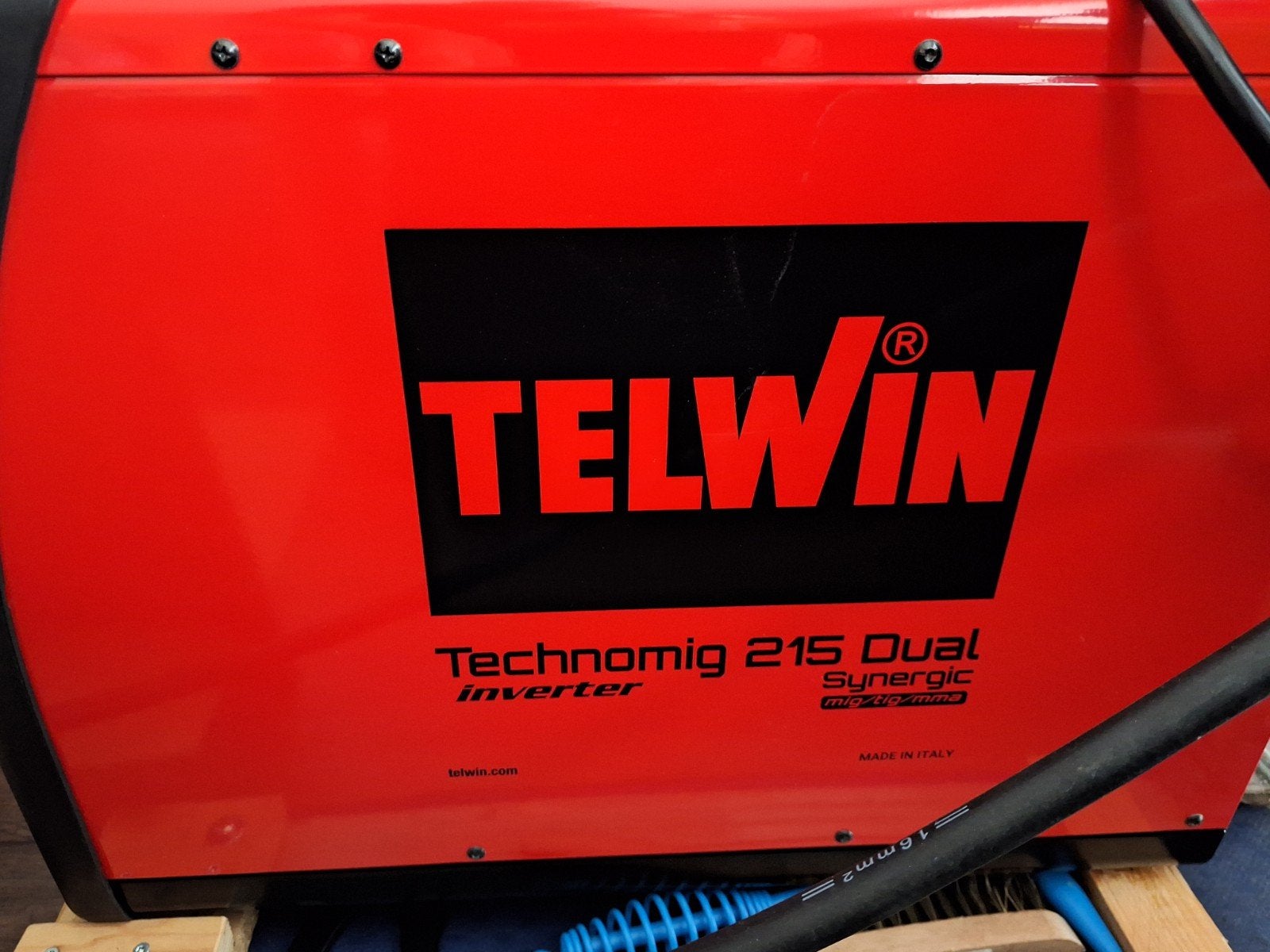 Telwin Technomig 215 Dual - z.g.a.n.-, Ophalen, Zo goed als nieuw, Co2