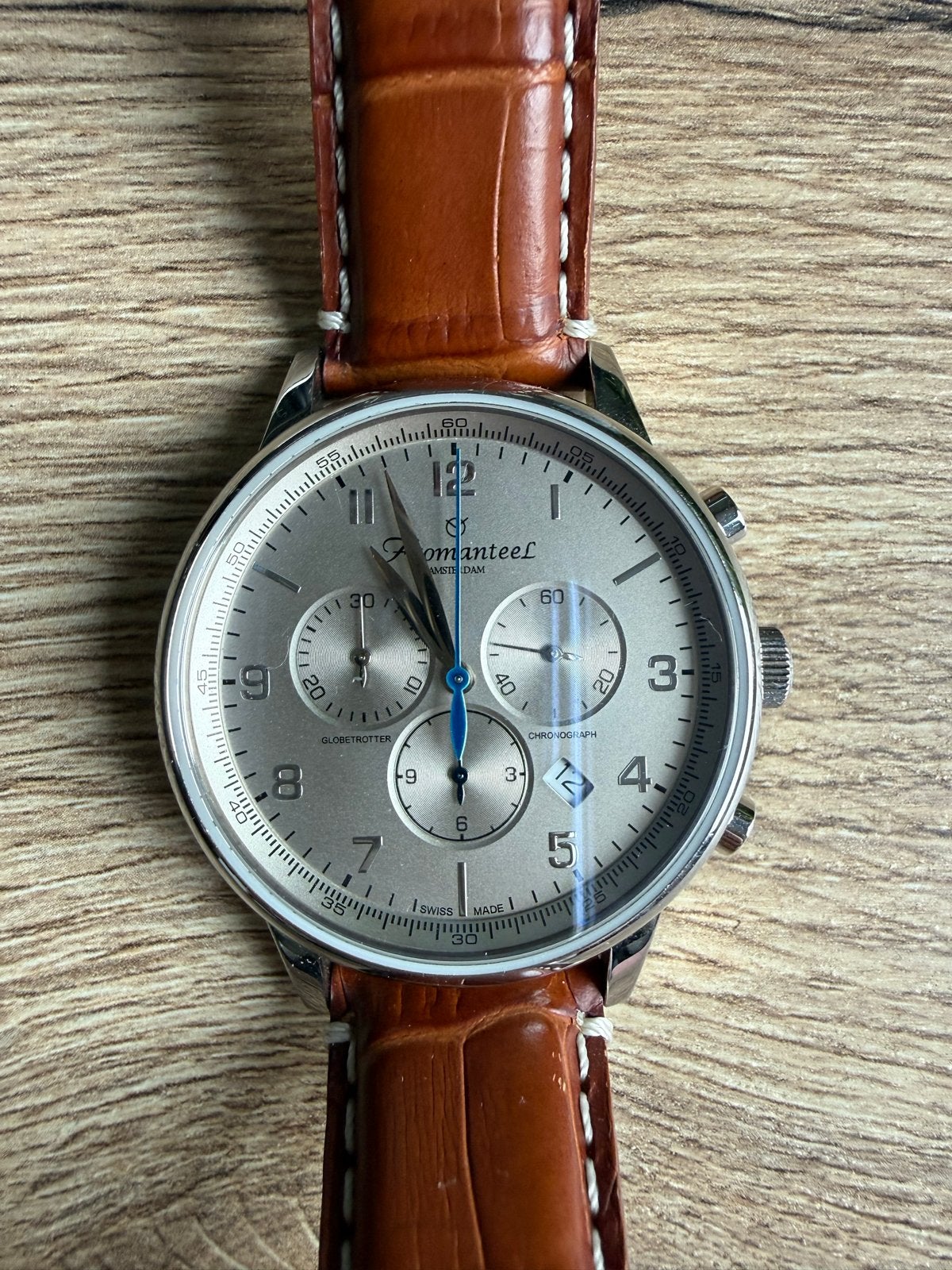 Fromanteel Globetrotter Horloge, Staal, Polshorloge, Ophalen, Overige merken