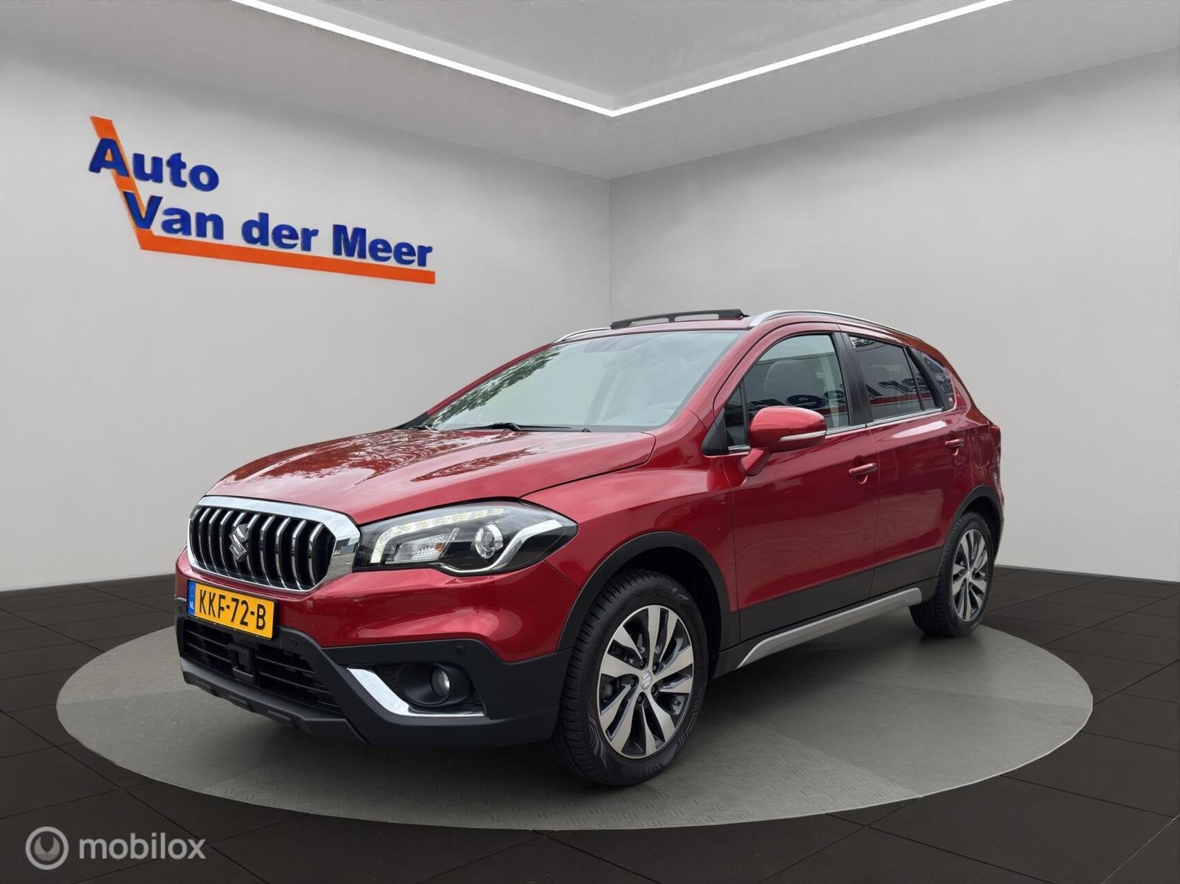 Suzuki S-Cross 1.4 Boosterjet AllGrip Select Smart Hybrid, Auto's, Suzuki, Gebruikt, Zwart, 4 cilinders, 129 pk