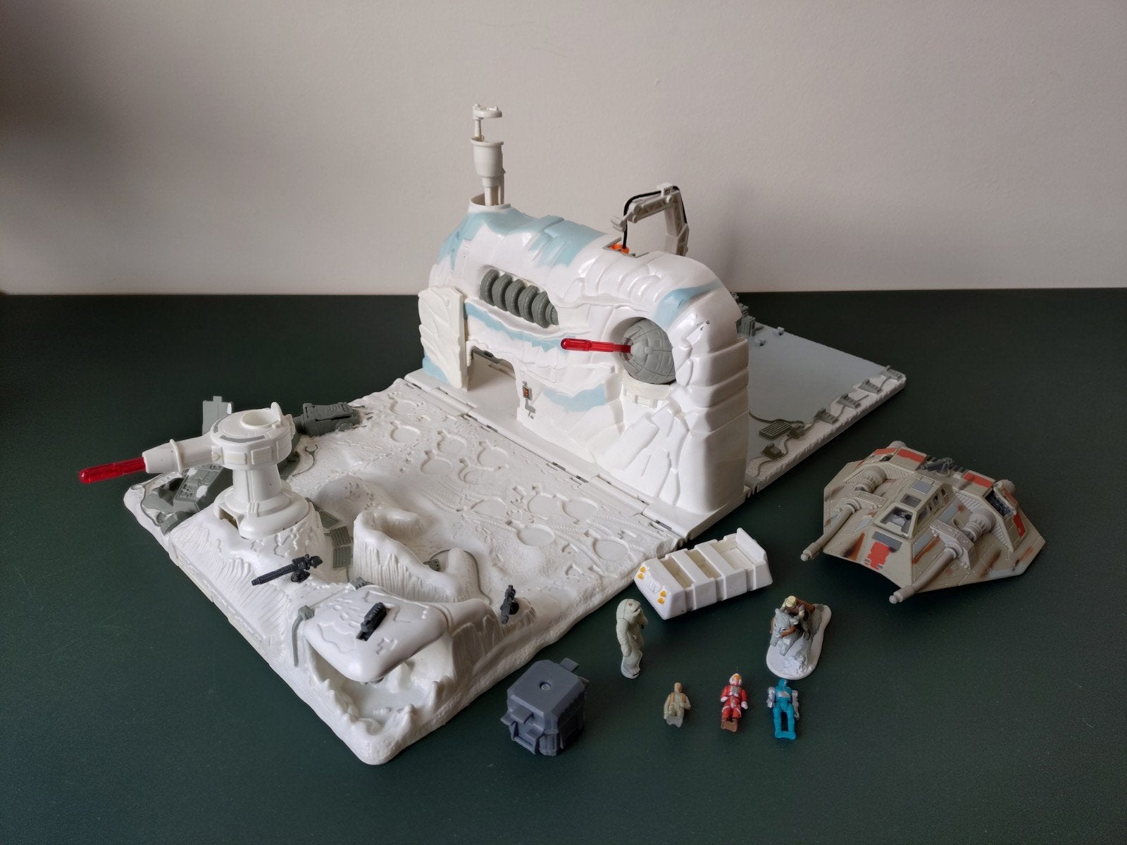 Vintage Star Wars Hoth Echo Base Playset Compleet, Verzamelen, Star Wars, Gebruikt, Actiefiguurtje, Ophalen of Verzenden