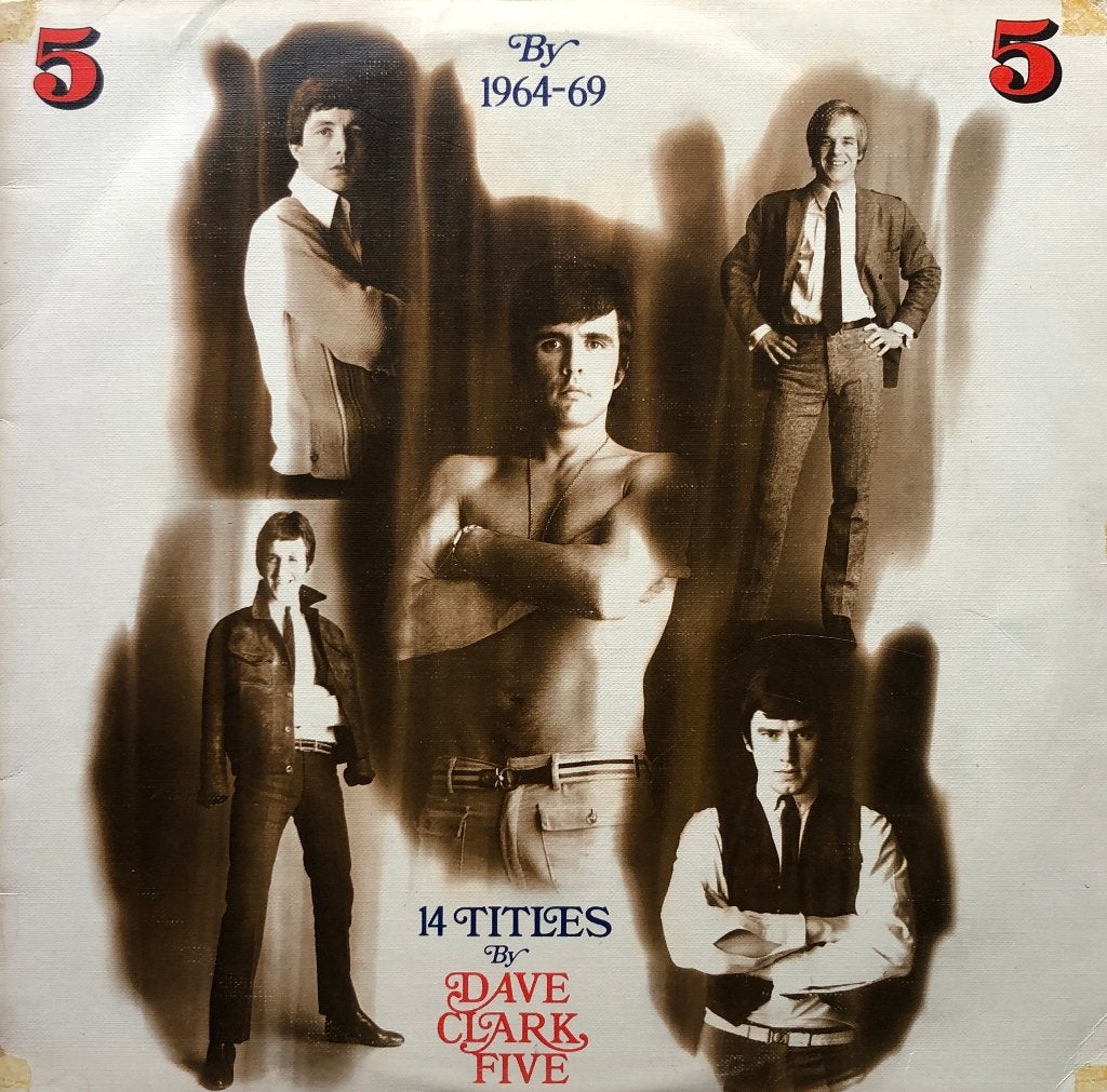 DAVE CLARK FIVE LP: FIVE BY FIVE.... GO !, Ophalen of Verzenden, LP