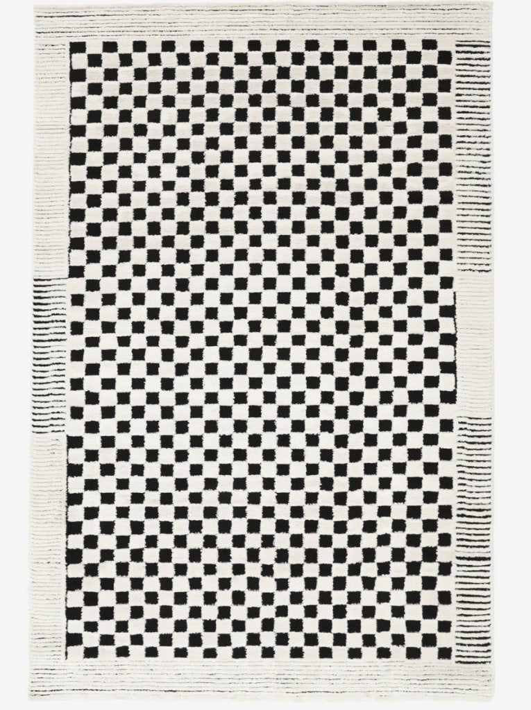 vloerkleed rugvista geblokt, Huis en Inrichting, Stoffering | Tapijten en Kleden, Ophalen, Gebruikt, 200 cm of meer, 200 cm of meer
