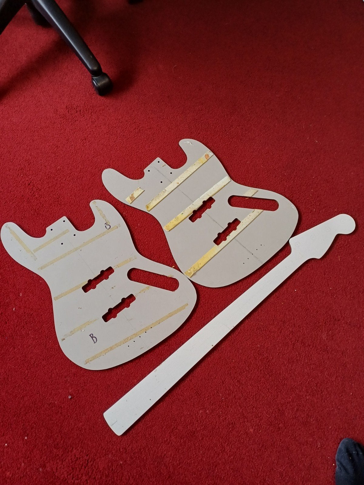 Freesmallen set voor Jazz Bass (Trespa, nieuw), Ophalen of Verzenden, Nieuw