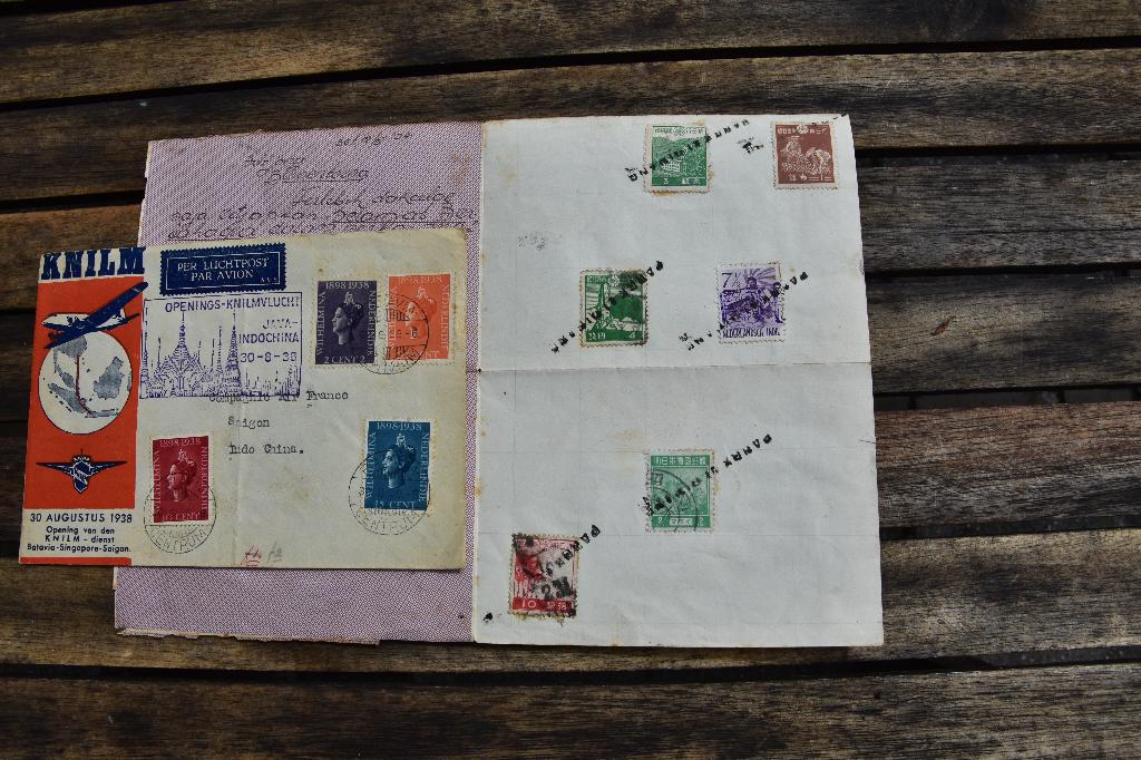 postzegels, Ophalen of Verzenden, Gestempeld, Nederlands-Indië