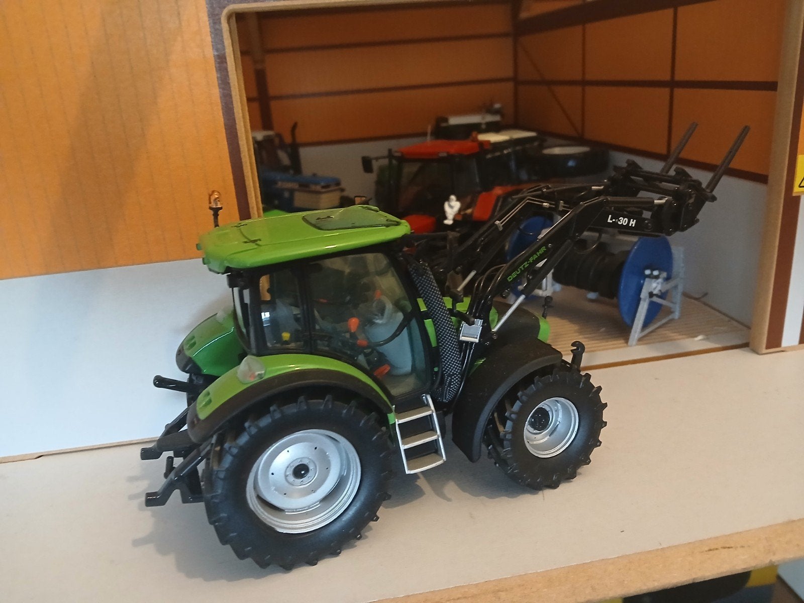 deutz k100 voorlader uh, Ophalen of Verzenden, Tractor of Landbouw, Universal Hobbies