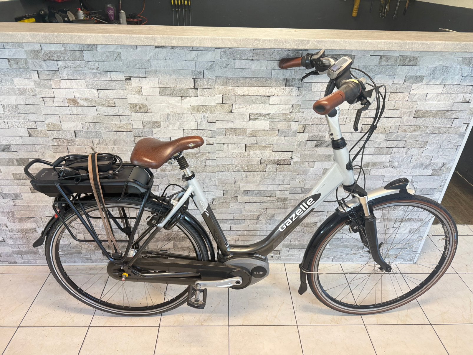E-Bike Gazelle Orange C7. D53cm. V7. Bosch Middenmotor, Ophalen, Gebruikt, /, Gazelle