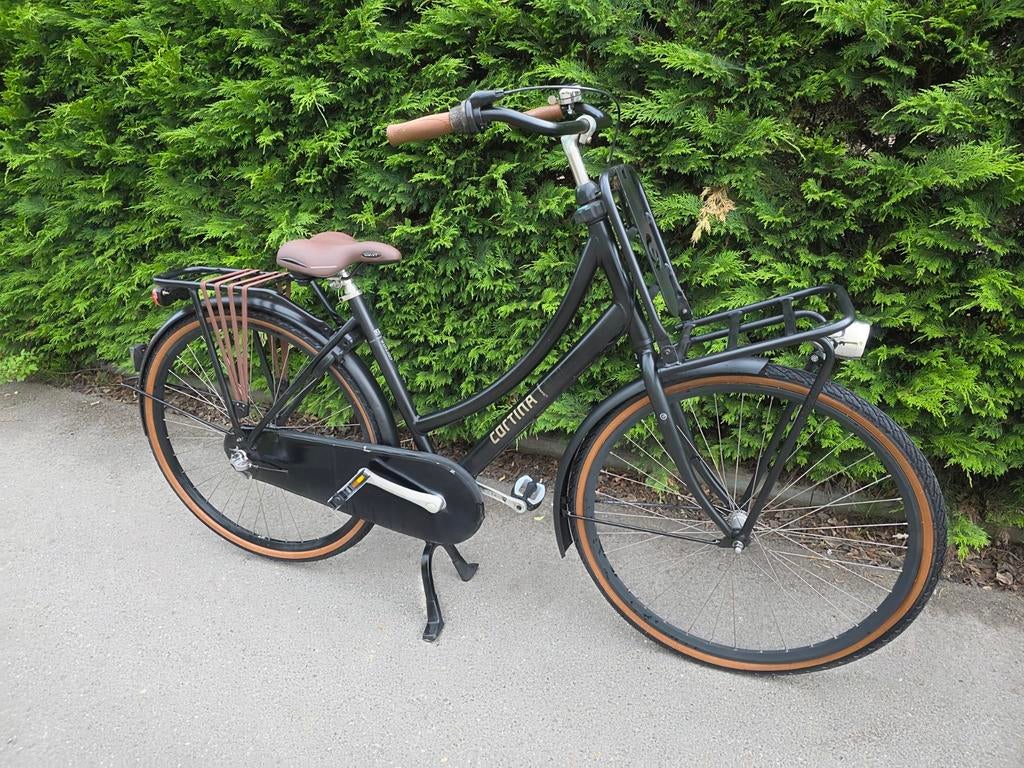 Cortina U4 Damesfiets 3 Versnellingen 28" inch H50cm, Fietsen en Brommers, Fietsen | Dames | Omafietsen, Ophalen, Terugtraprem