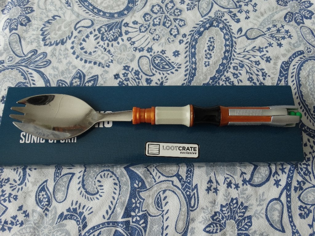 Doctor Who Sonic Spork | Loot Crate Exclusive, Ophalen of Verzenden, Nieuw, Tv, Overige typen