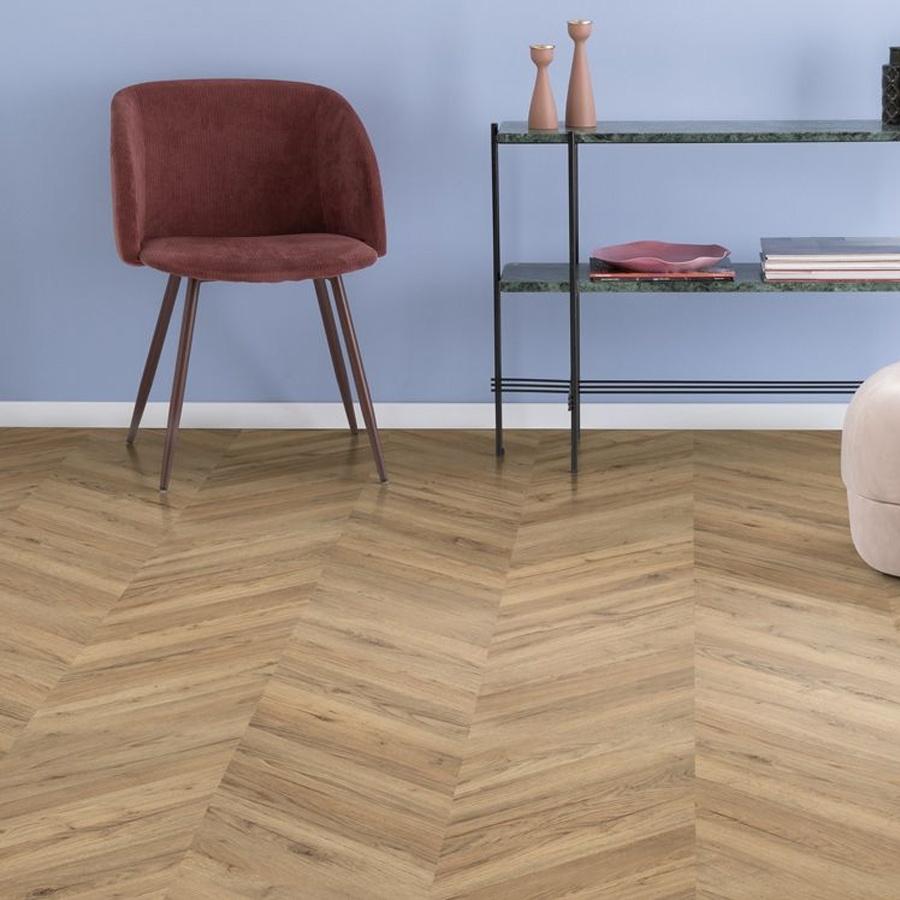Egger Dark Rillington Eik Hongaarse Punt, 75 m² of meer, Nieuw, Ophalen of Verzenden, Crème